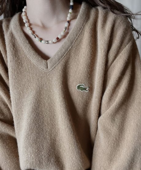 【USED】   LACOSTE Knit Top 11/211126-027