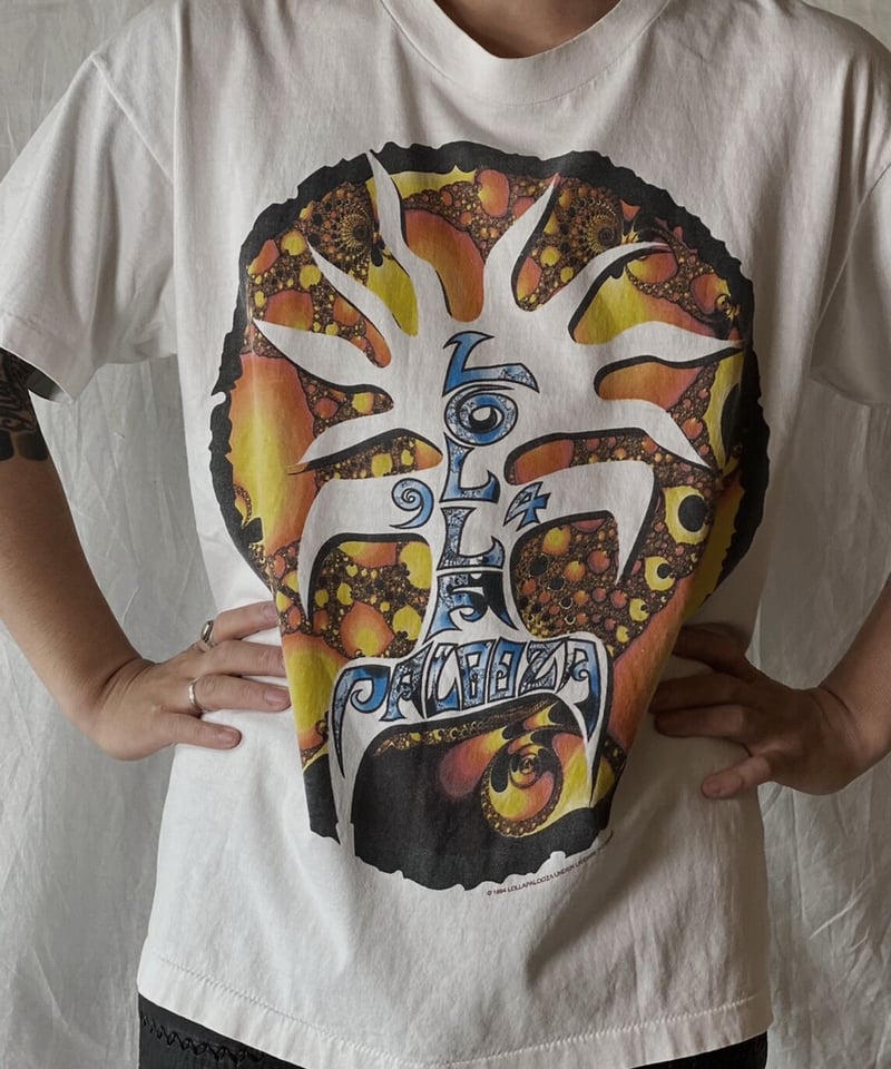 USED】 S/S T-shirt LOLLAPALOOZA '94 /210617-05