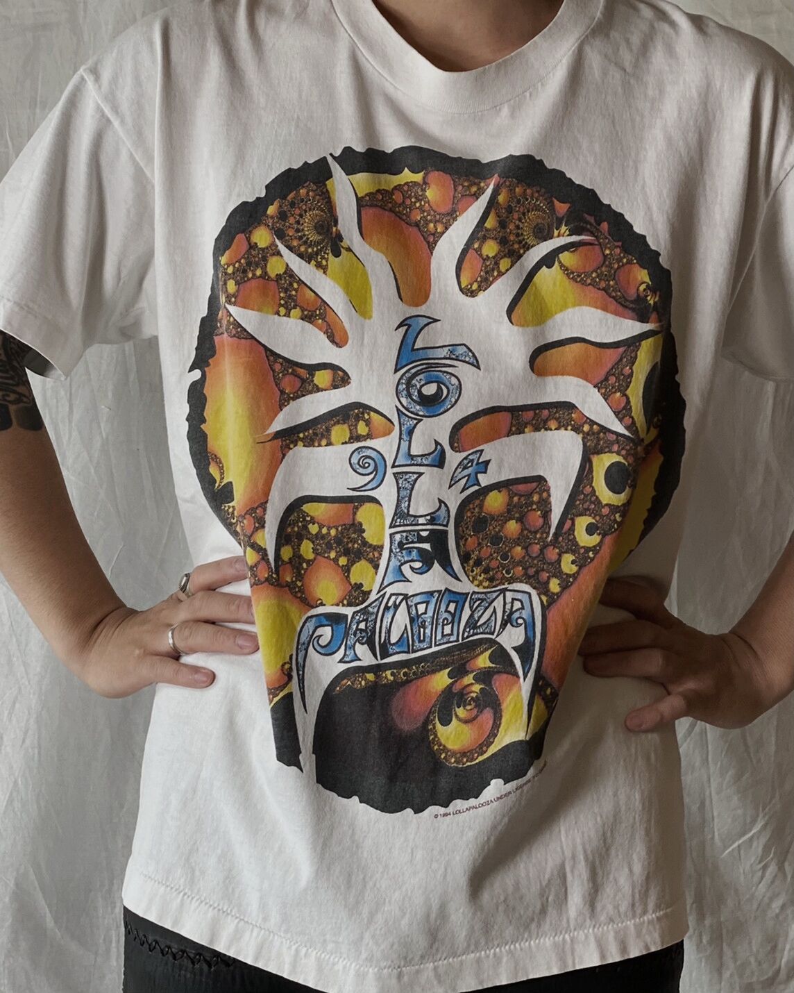 USED】 S/S T-shirt LOLLAPALOOZA '94 /210617-05 USED】 S/S T-shirt LOLLAPALOOZA '94 /210617-05
