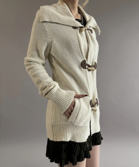 【USED】 Lauren Ralph Lauren Toggle Botton Knit Cardigan / 260221-017