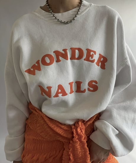 【USED】 90's JERZEES WONDER NAILS Sweat  /251012-009