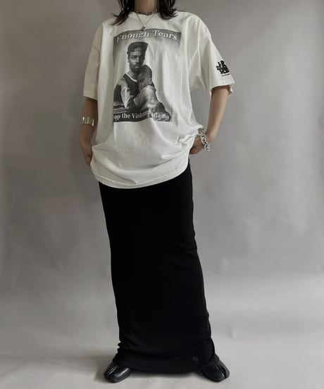 【USED】 made in USA  Print T-Shirt / 230617-020