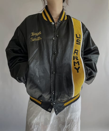 【USED】  US Army Nylon Stadium Jacket / 221126-028