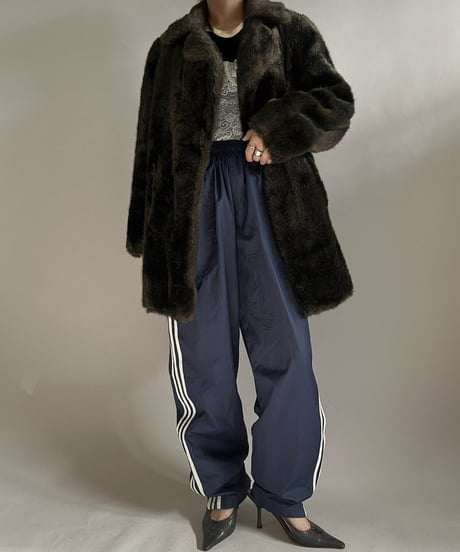 【USED】  Fake Fur Jacket /241221-016