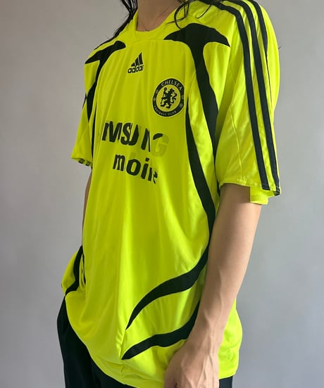 【USED】 adidas CHELSEA Soccer Shirt  /240603-072