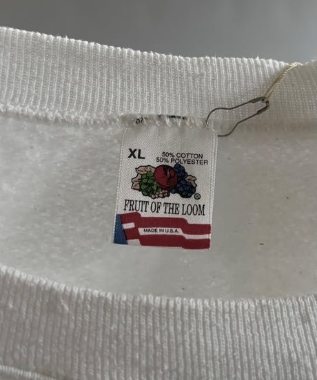 【USED】 91's MADE in USA FRUIT OF THE ROOM Sweat / 250927-001