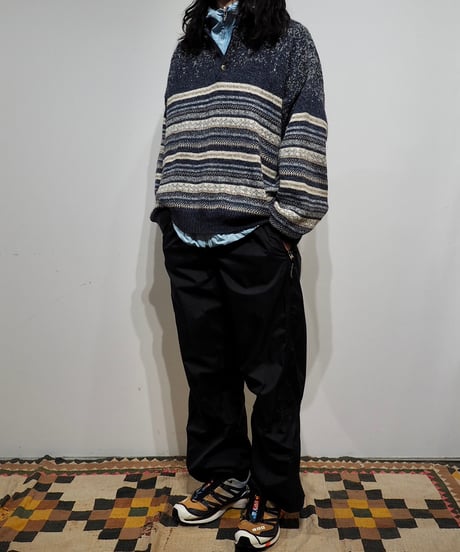 【USED】  Patterned Knit Top /240205-008