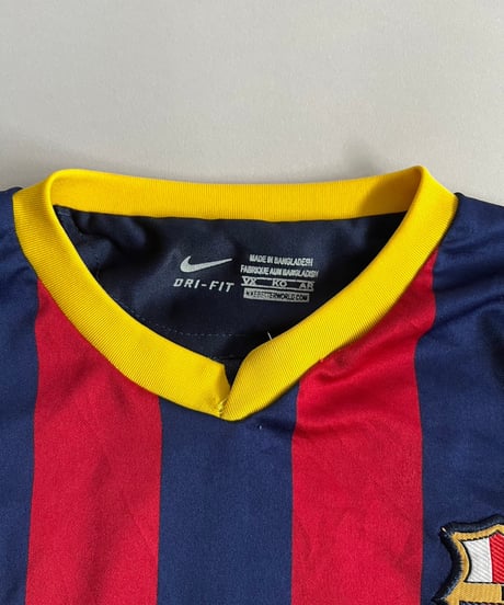 【USED】 Nike BARCELONA Soccer Shirt /240831-020