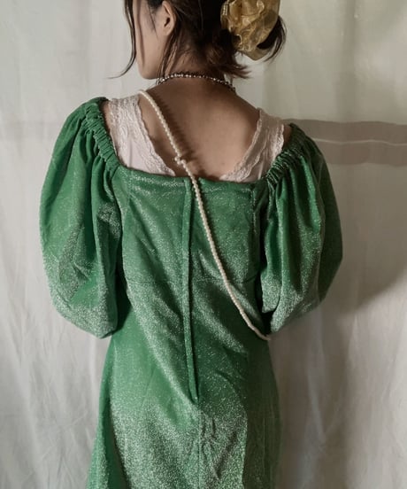 【USED】 EURO Poly Dress/210714-039