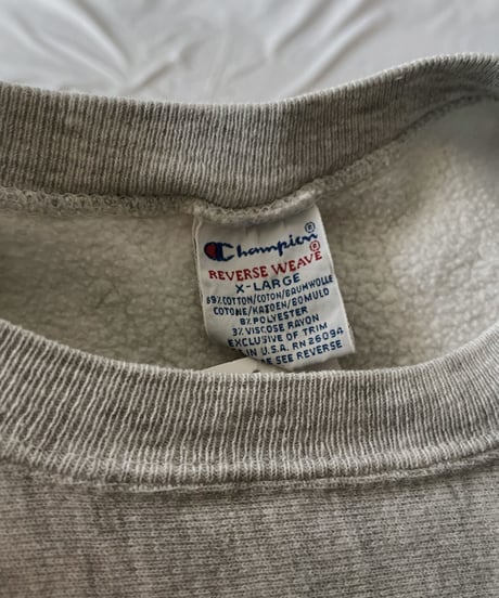 【USED】   90's USA Champion Reverse Weave Sweat MIAMI/211007-029