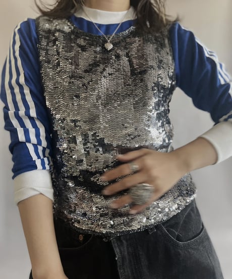 【USED】 Spangle Top / 230513-019