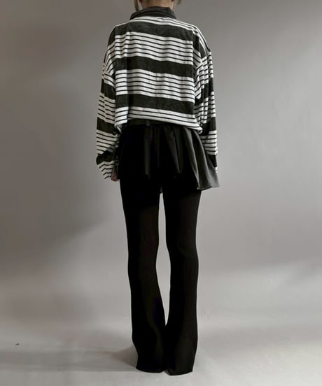 【RE;CIRCLE】 RE Suit Wrap Skirt Mini / 260129-013