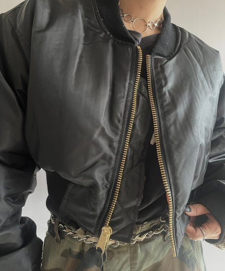 【RE;CIRCLE】 RE MA1 × Alan Knit Short Jacket / 241219-001
