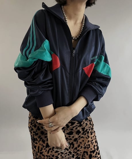 【USED 】80s adidas L/S Jersey Top/240407-014