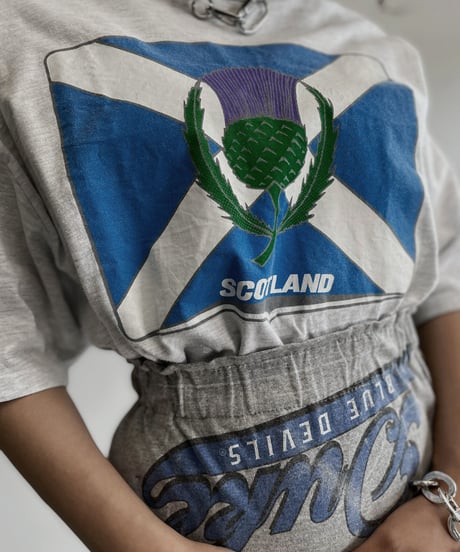 【USED】 T Shirt "Scot Land" / 220806-022
