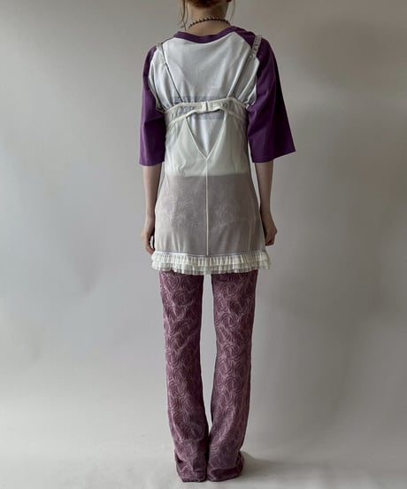 【USED】 Design Sheer Camisole Top  / 250628-016
