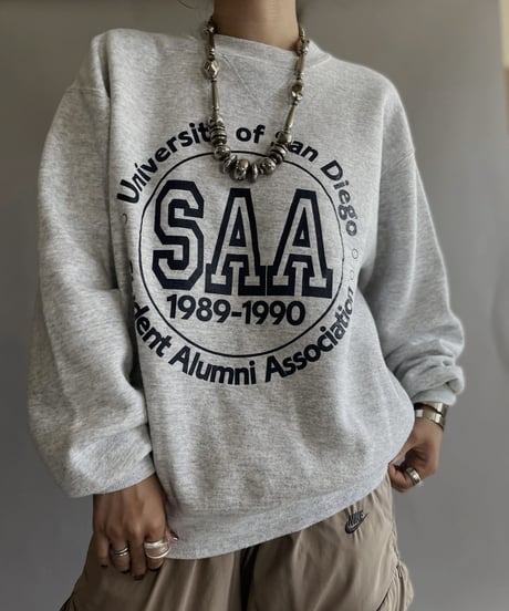 【USED】  'University of San Diego' Sweat Shirt / 220917-005