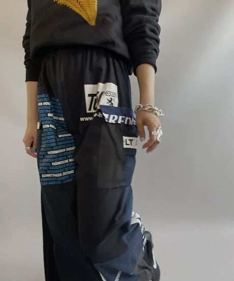 【RE;CIRCLE】RE Eco-Friendly Bag Cargo Pants Black / 230828-015