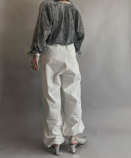 【USED】 L/S Lame Top / 230527-007