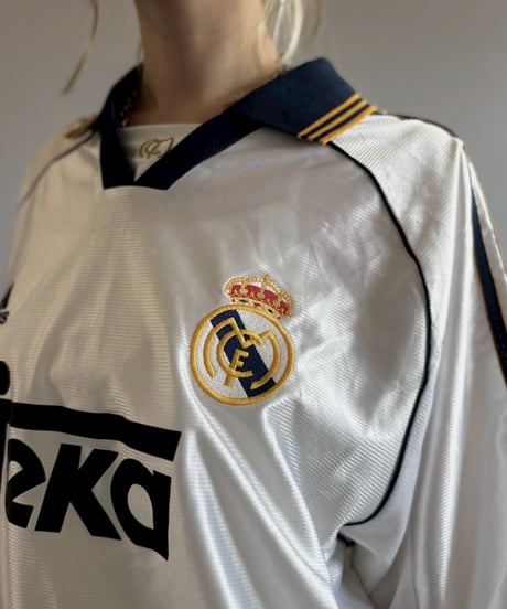 【USED】 99~00's adidas Real Madrid Soccer Shirt / 260530-027
