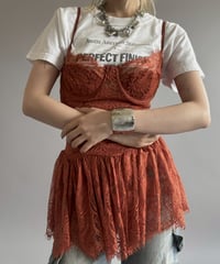 【USED】 Lace Patten Camisole / 260613-018