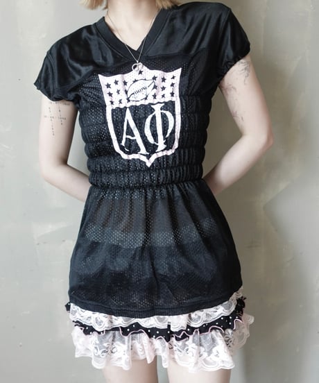 【RE;CIRCLE】 Re Shirring Football Shirt  /  250724-029