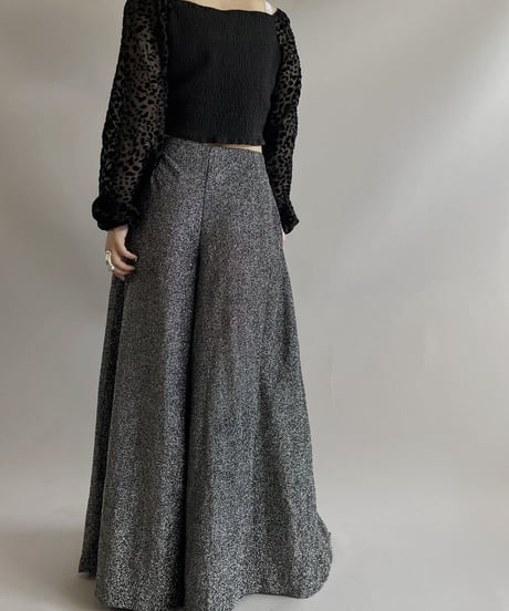 【USED】 Lame Wide Pants / 230923-010