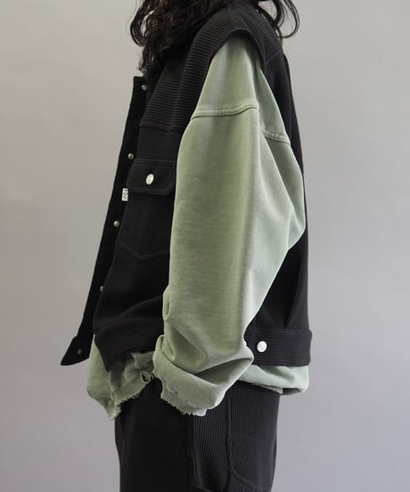 【COSMOS TEXAS】24ss Second Vest Black / 240311-017