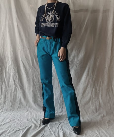 【RE;CIRCLE】 Remake Corduroy Side Line Pants②/210317-003
