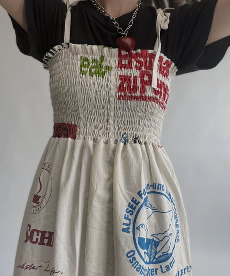 【RE;CIRCLE】 RE Eco-Friendly Bag Camisole One-piece / 220804-028