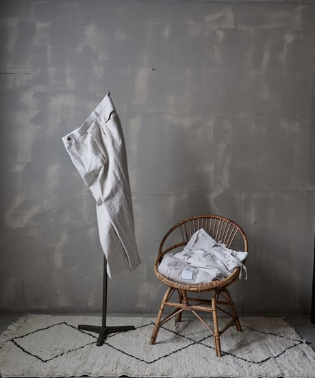 【RE;CIRCLE】 RE 1950s Flench Linen Slacks / 221031-001