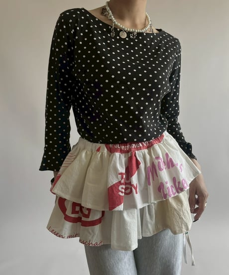 【RE;CIRCLE】 Re Eco Bag Maki Skirt /  250417-006