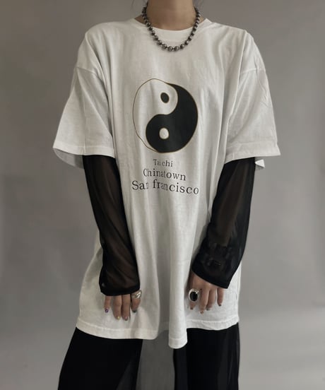 【USED】  Yin-Yang Ball T-shirt / 230430-014