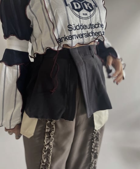 【RE;CIRCLE】 RE Suit Skirt / 240824-051