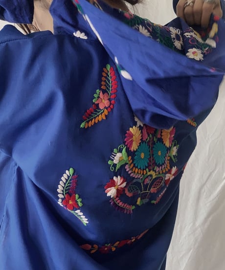 【RE;CIRCLE】RE Embroidery Ethnic Mexican Parker ⑨/210617-027