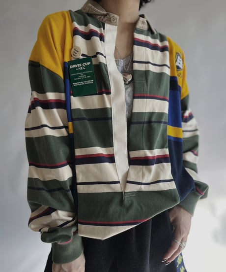 【RE;CIRCLE】 RE Rugger Skipper Shirt /240113-033