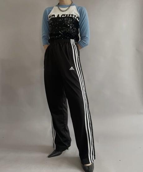 【USED】  Adidas Jersey Line Pants / 230430-033