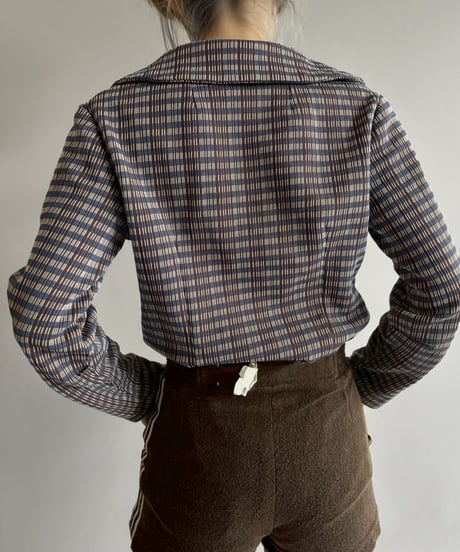 【USED】 Design Hand Made Pullover Jacket/ 260328-019