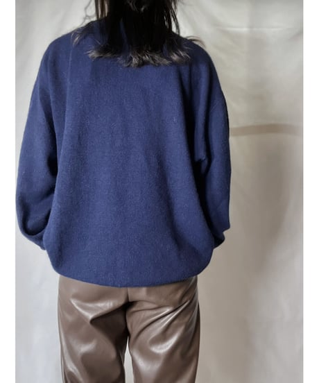 【USED】 LACOSTE Acrylic Knit Cardigan  ③ / 220111-003