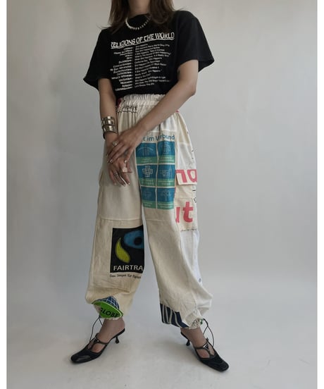 【RE;CIRCLE】 RE Eco-Friendly Bag Pants / 220707-005