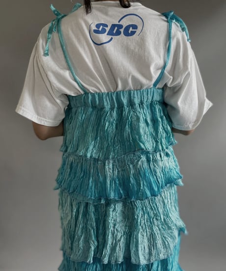 【RE;CIRCLE】RE Tiered Skirt & Bra Set / 230803-004