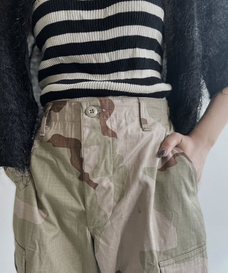 【USED】 Army Short Pants Camouflage / 220430-001