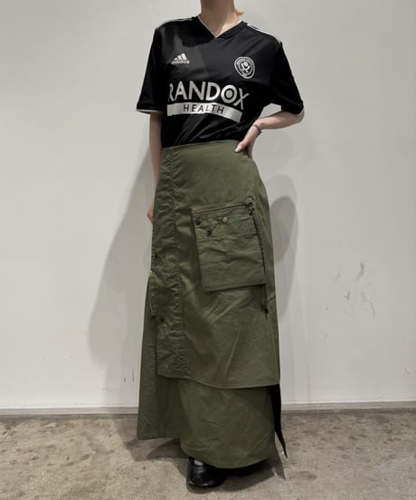 【RE;CIRCLE】 RE ARMY Flap Skirt/ 250703-003