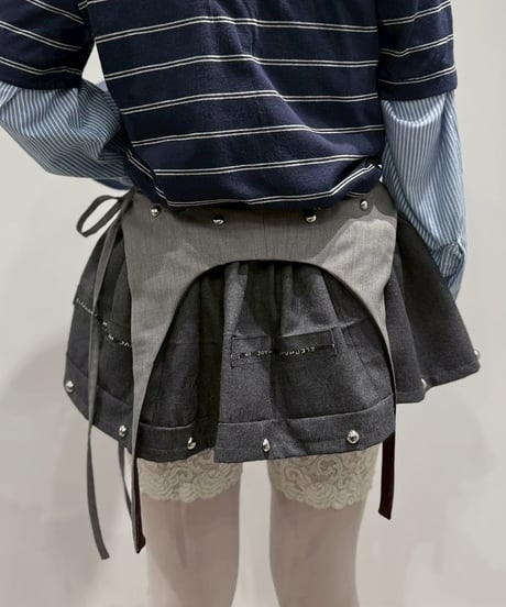 【RE;CIRCLE】 RE Suit Skirt/ 260219-021