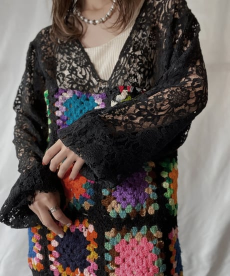 【RE;CIRCLE】 RE Ｇranny × Lace One-piece①/211110-001