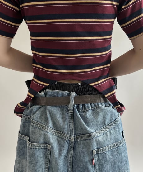 【RE;CIRCLE】 RE Mulch Boarder T-shirt Leotard / 260430-002