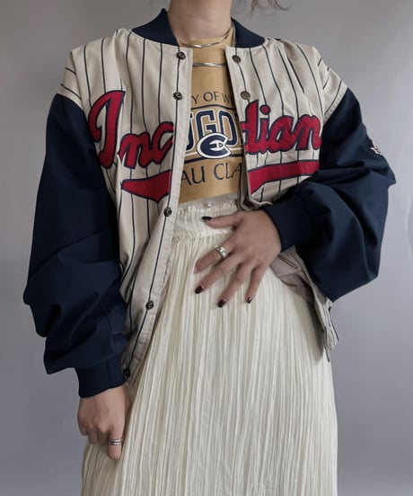【USED】  Nylon Stadium Jacket / 221126-020