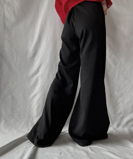 【USED】 Poly Flare Pants/210930-018