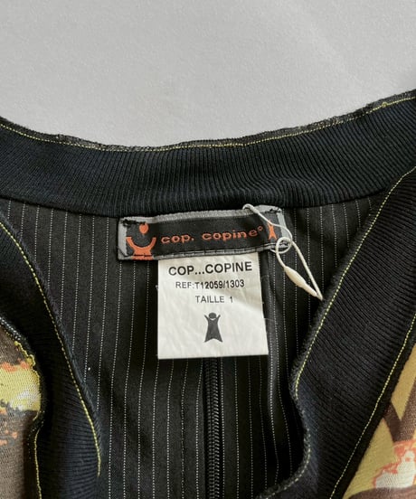 【USED】 Cop.Copine Flower Print Top  /251014-012
