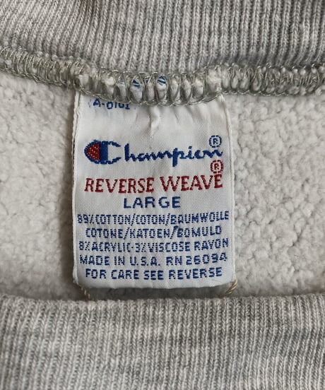 【USED】  Champion Reverse weave / 230123-002